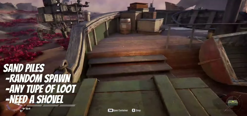 Basic ship loot categories shown in the creator video